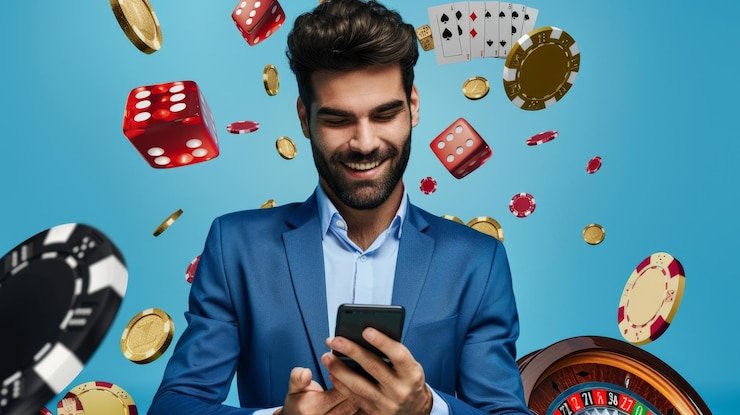 GCash app being used alongside the 777pub platform for a quick deposit in the Philippines